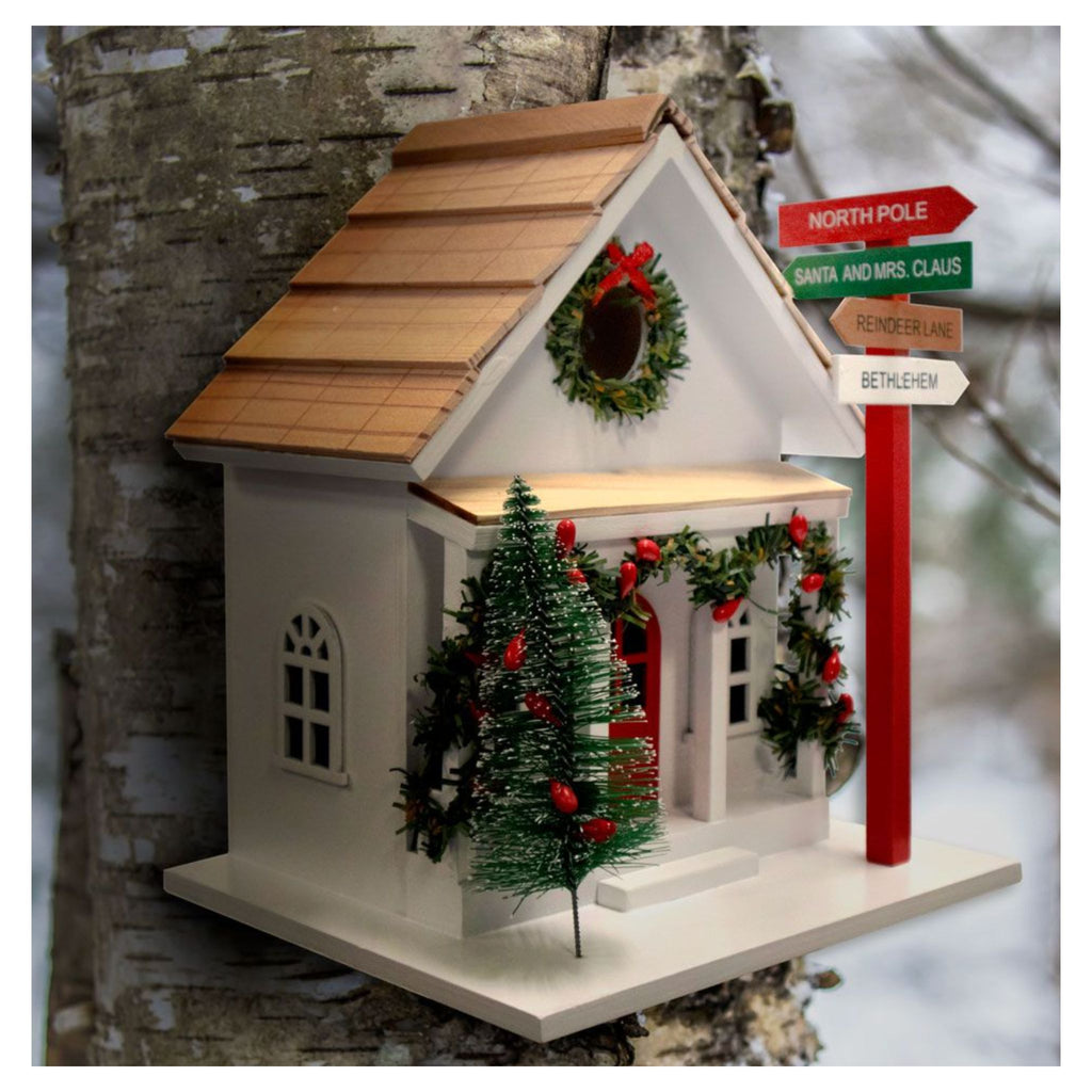 North Pole Birdhouse-  The Well Appointed House