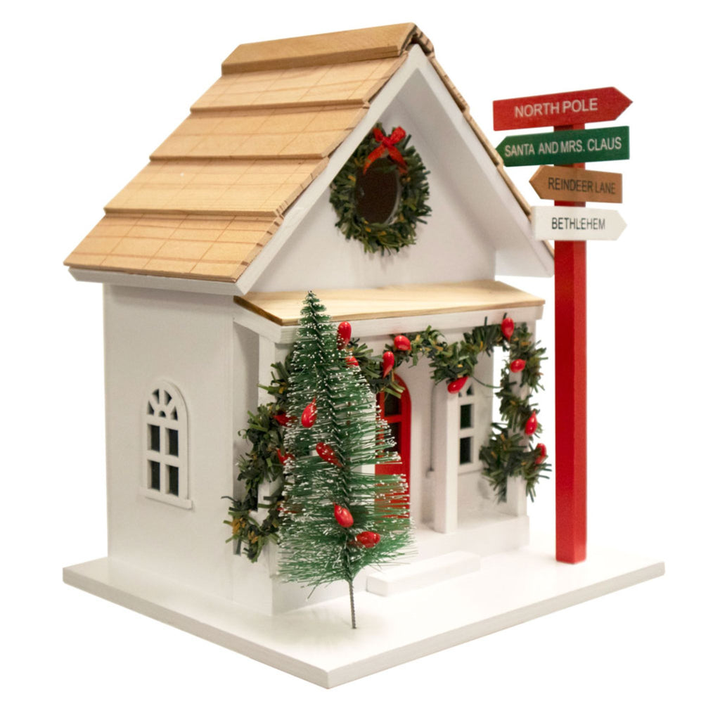 North Pole Birdhouse-  The Well Appointed House