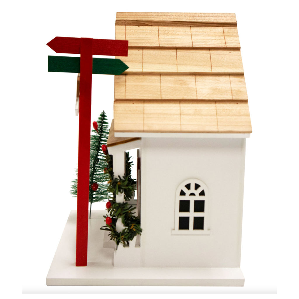 North Pole Birdhouse-  The Well Appointed House