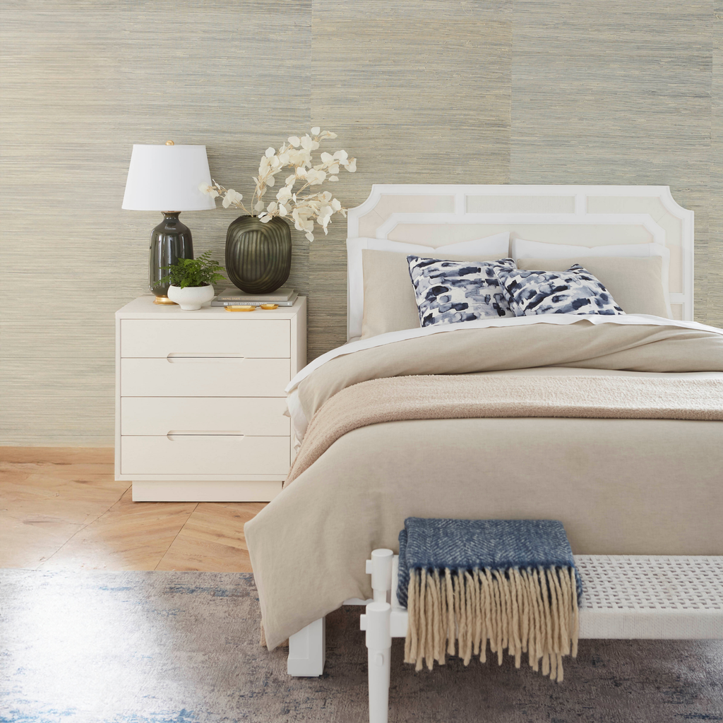 Soft White Olivia Headboard - The Well Appointed House