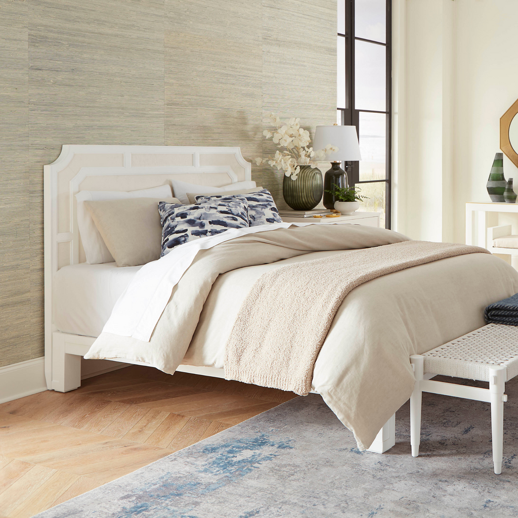 Soft White Olivia Headboard - The Well Appointed House