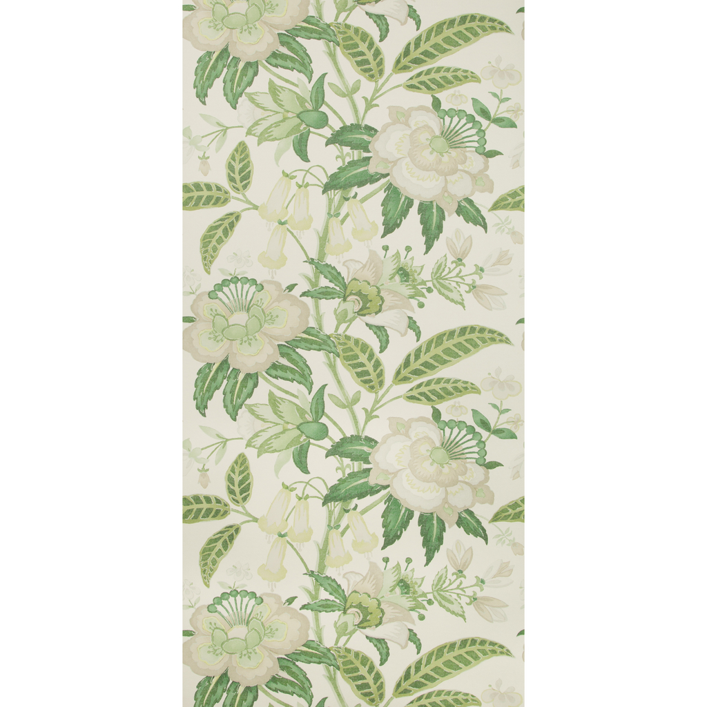 Lee Jofa Davenport Greenery Print Wallpaper - The Well Appointed House