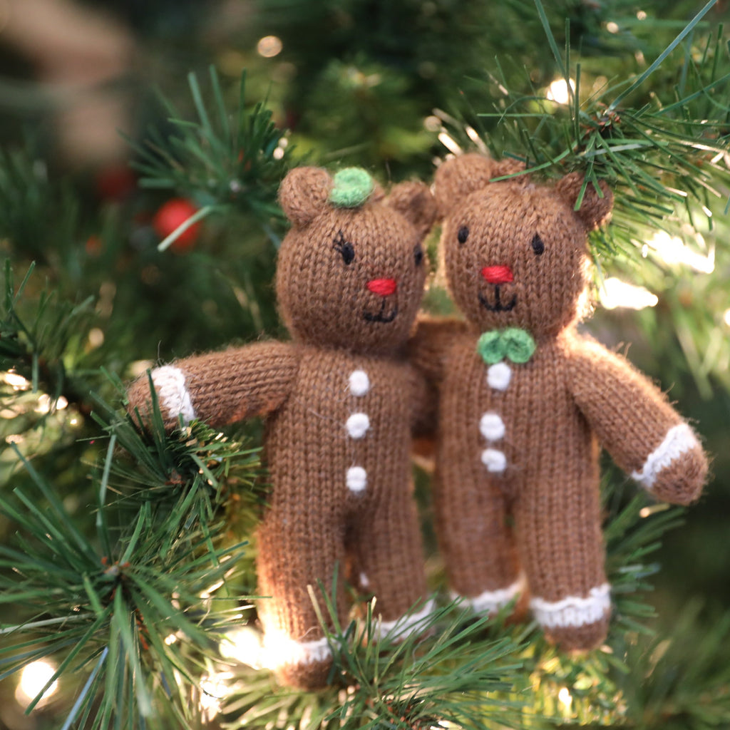 Gingerbear Ornament, Set of 2 - The Well Appointed House