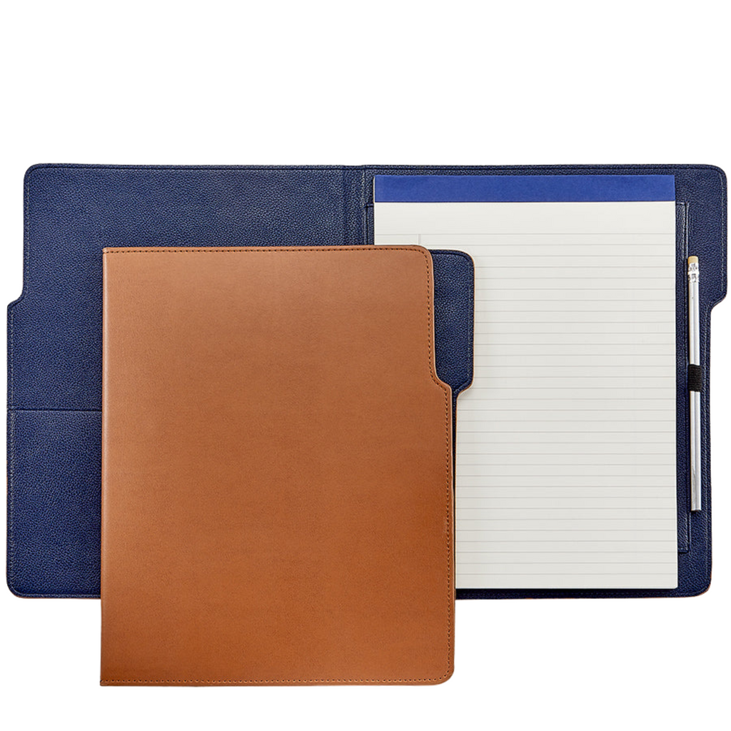 Personalize Bonded Leather Hugo Portfolio - The Well Appointed House