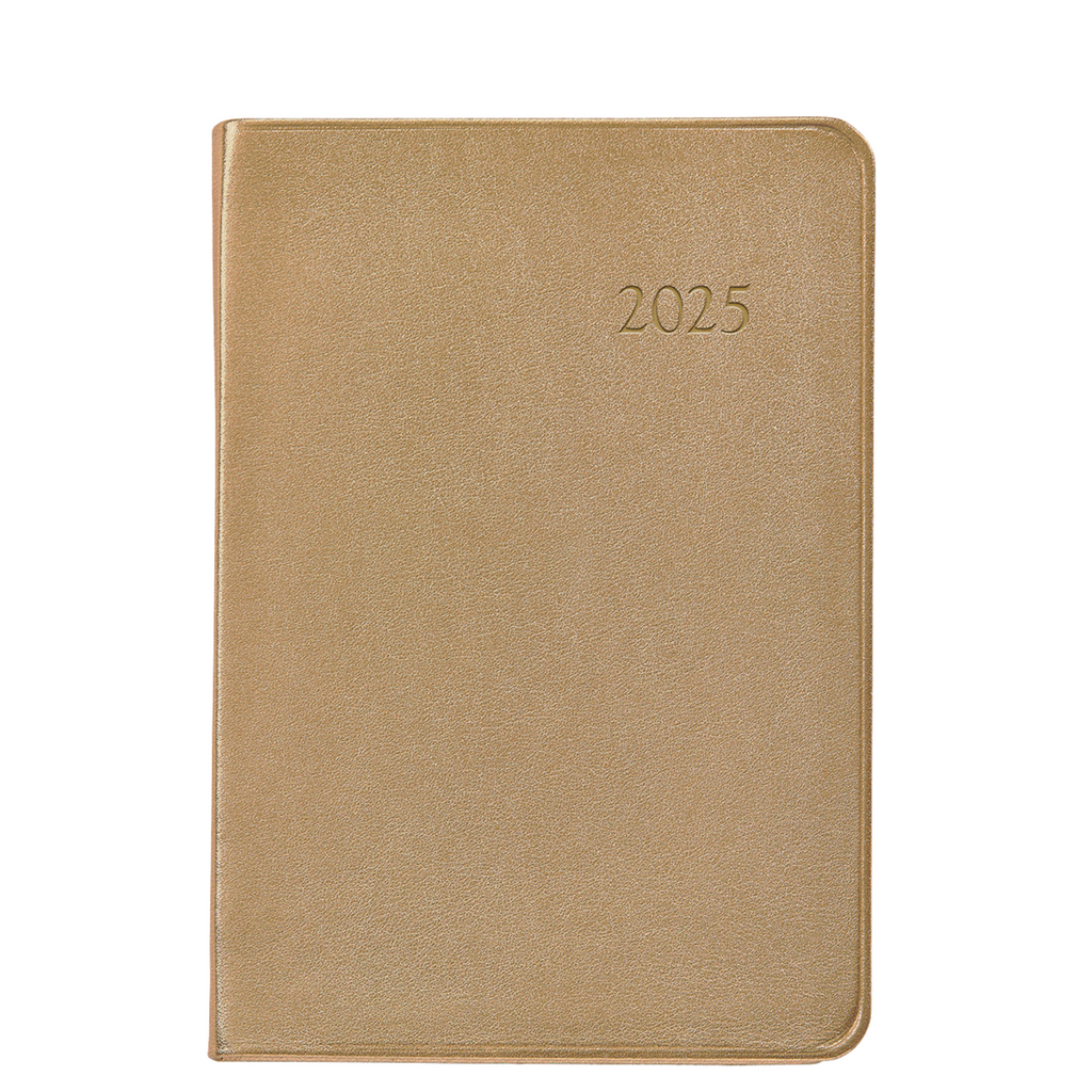 Personalize Goatskin Leather 2025 Daily Journal - THE WELL APPOINTED HOUSE