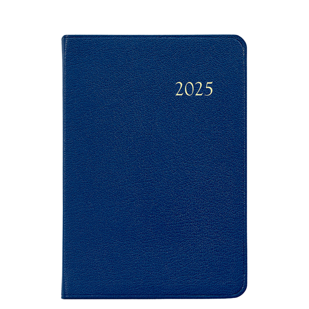 Personalize Goatskin Leather 2025 Daily Journal - THE WELL APPOINTED HOUSE