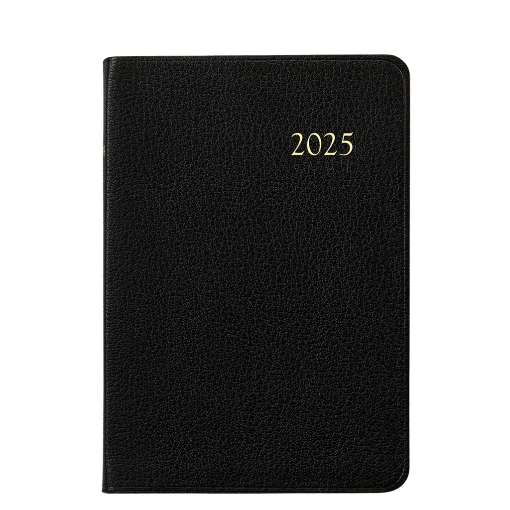 Personalize Goatskin Leather 2025 Daily Journal - THE WELL APPOINTED HOUSE