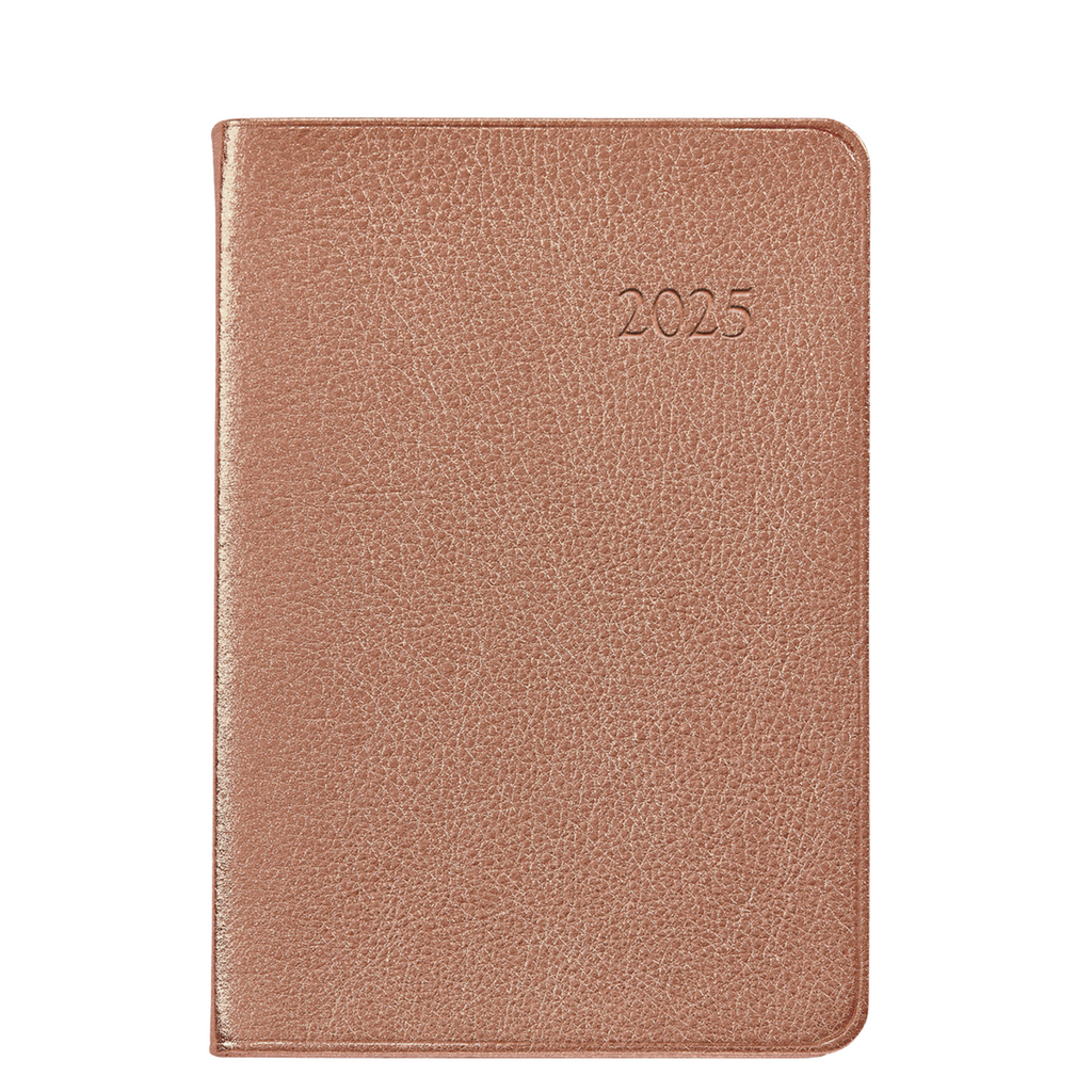 Personalize Goatskin Leather 2025 Daily Journal - THE WELL APPOINTED HOUSE