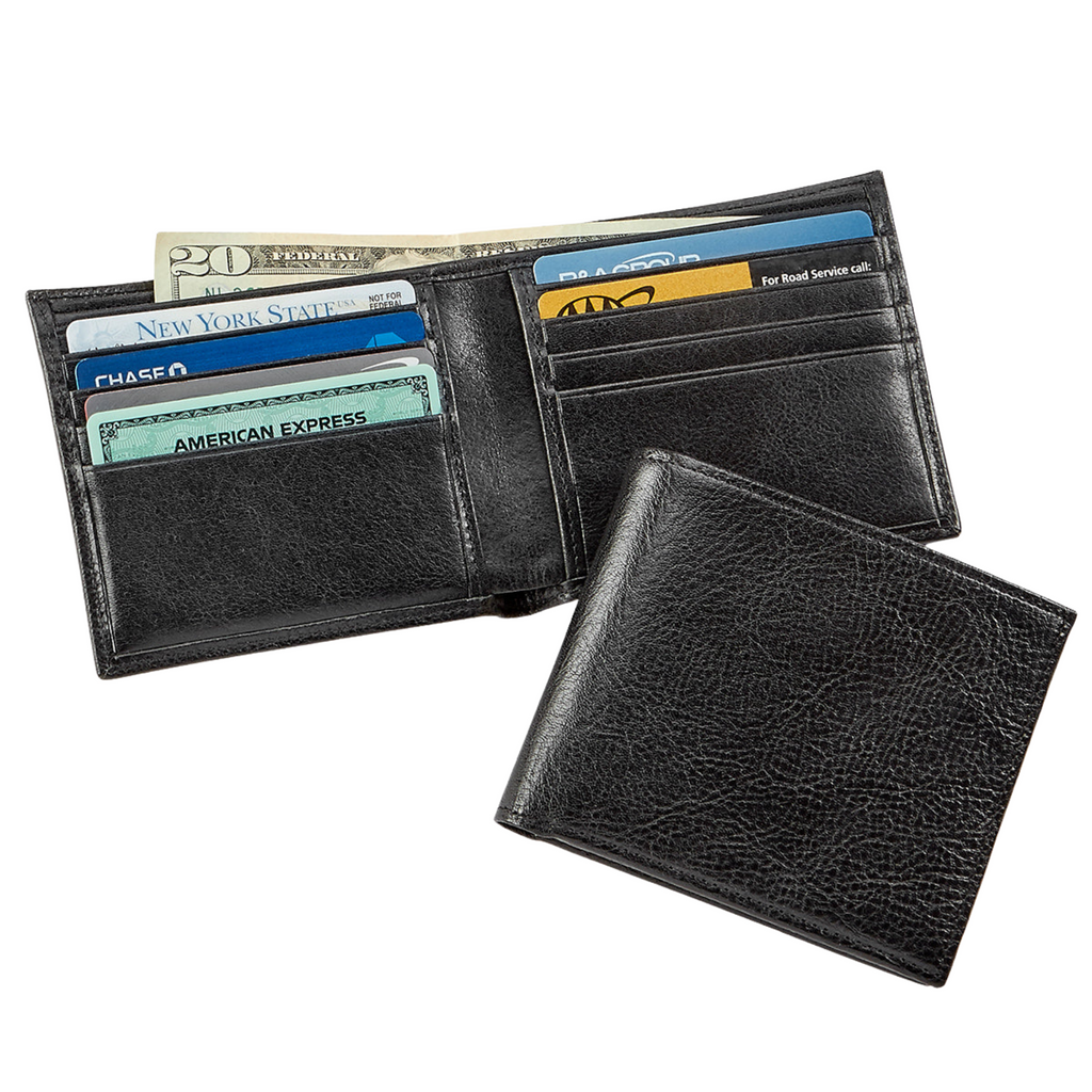 Personalize Leather Bi-Fold Wallet - The Well Appointed House