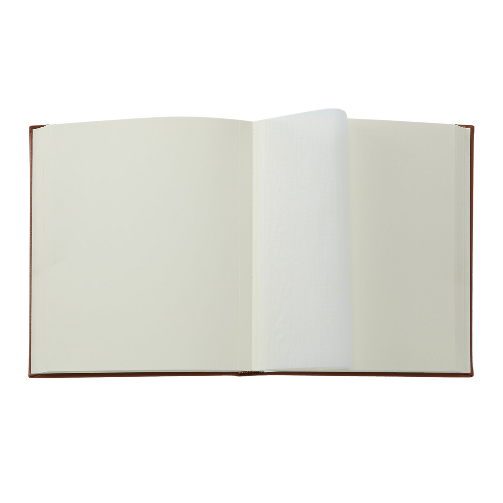 Personalize Pebble Grain Leather Bound Album - THE WELL APPOINTED HOUSE