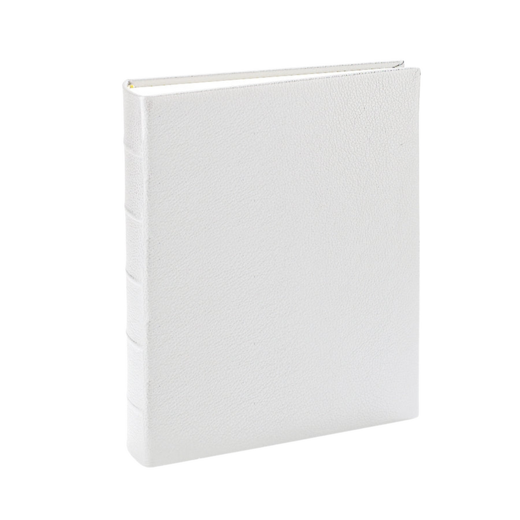 Personalize Pebble Grain Leather Bound Album - THE WELL APPOINTED HOUSE