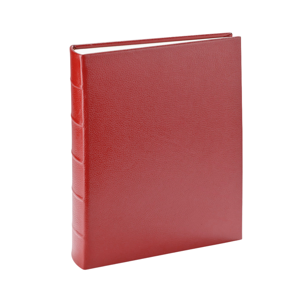 Personalize Pebble Grain Leather Bound Album - THE WELL APPOINTED HOUSE