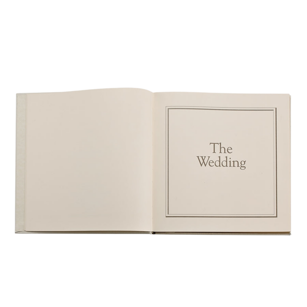 Personalize Pebble Grain Leather Wedding Journal - The Well Appointed House