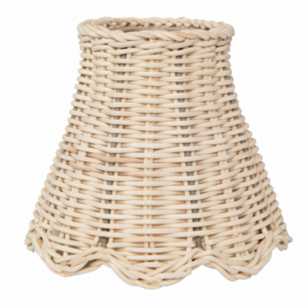 Petite Scalloped Lampshade - The Well Appointed House