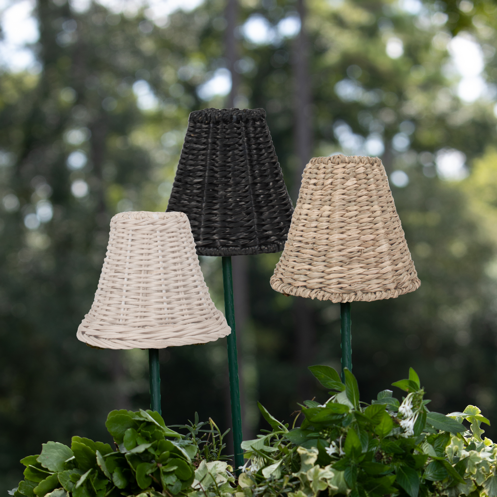 Petite Woven Seagrass Empire Lampshade - The Well Appointed House