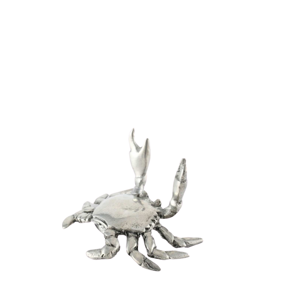 Pewter Crab Place Card Holder - The Well Appointed House