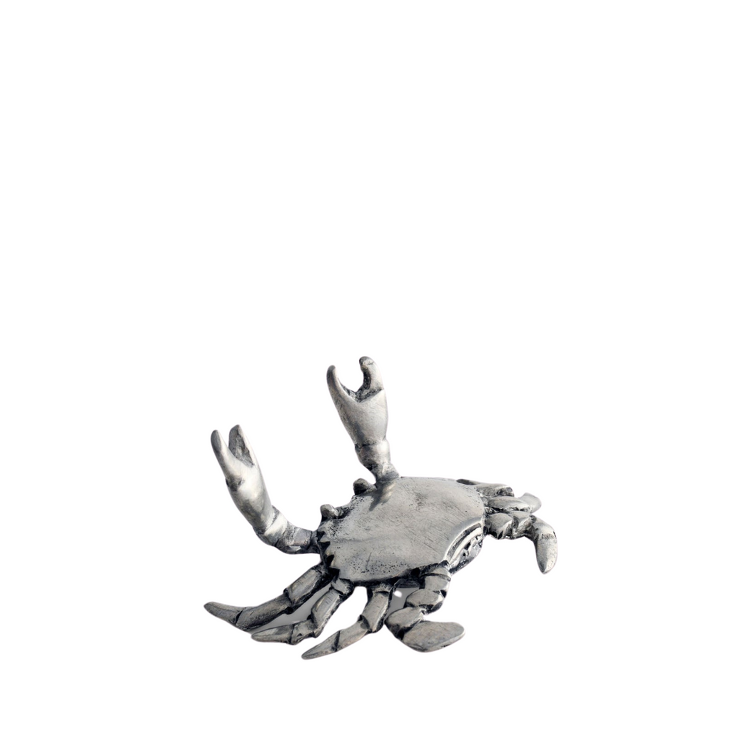 Pewter Crab Place Card Holder - The Well Appointed House