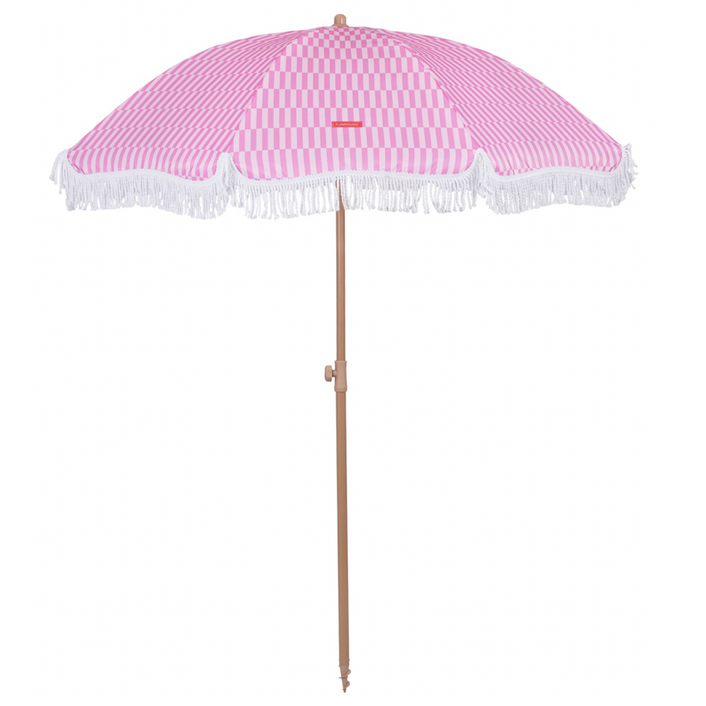 Pink Beach Umbrella-The Well Appointed House