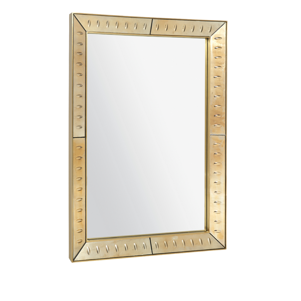 Antique Champagne Reese Mirror - The Well Appointed House