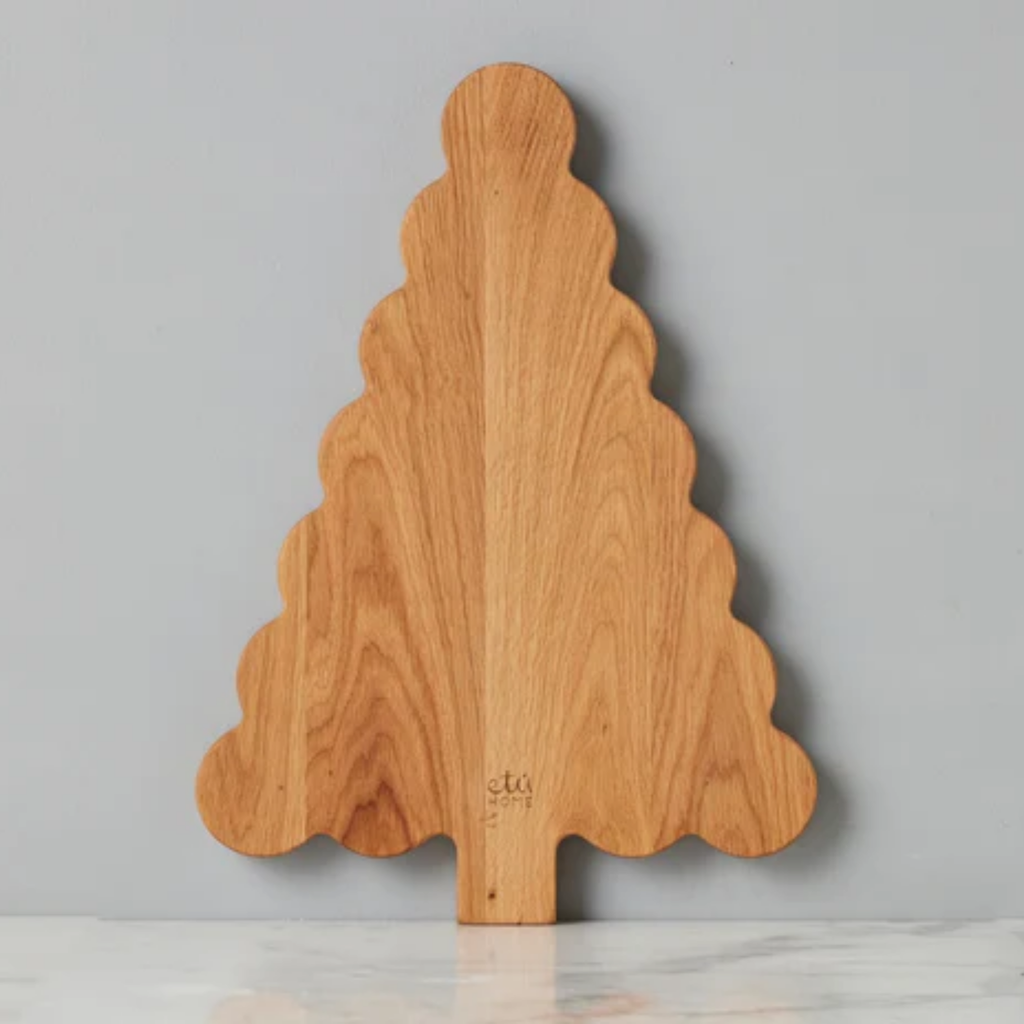 Scalloped Tree Cutting Board - The Well Appointed House