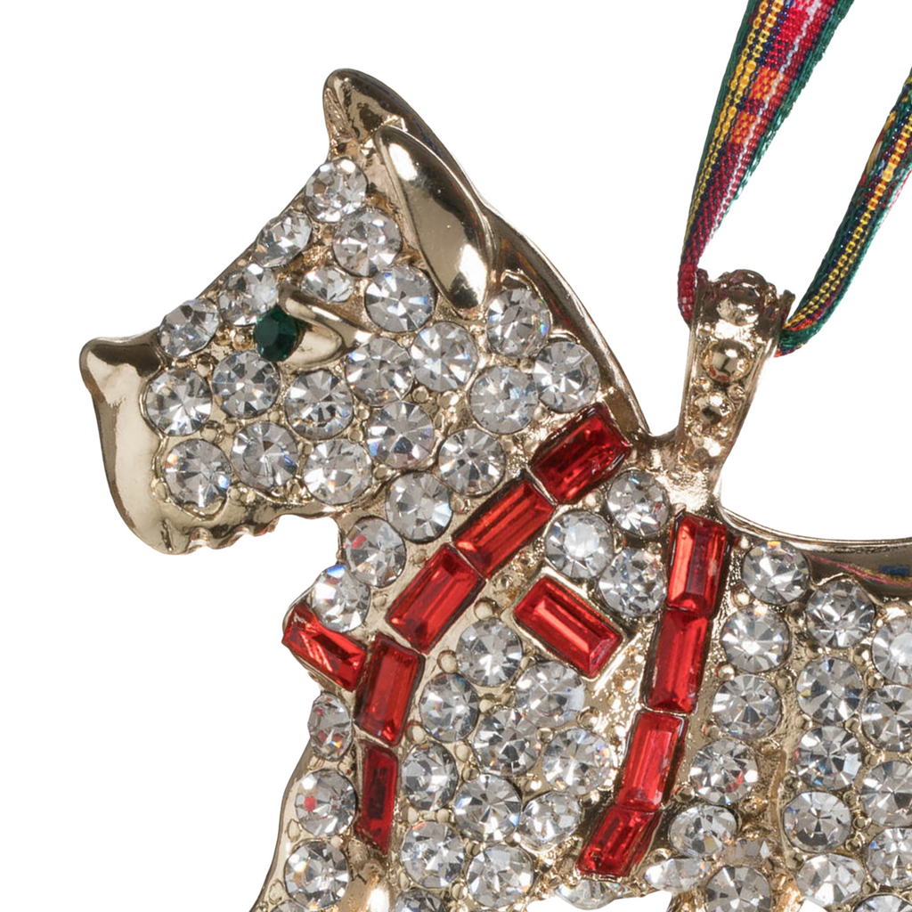 Scottie Dog Hanging Ornament - The Well Appointed House