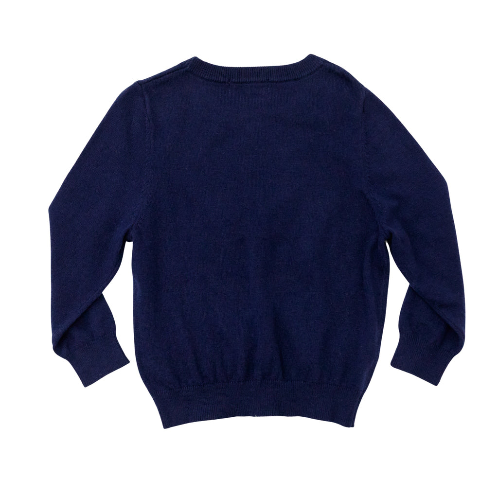 Christopher Crewneck in Narragansett Navy - The Well Appointed House