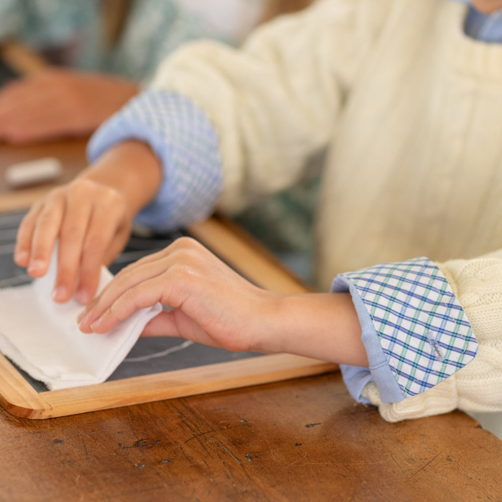 Brooks Button Down in Andover Blue with Chatham Check - The Well Appointed House