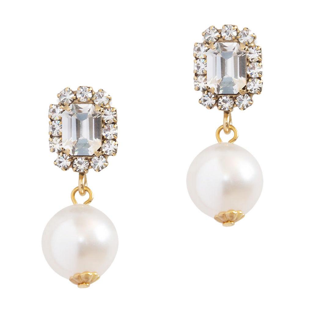 Tatiana Pearl Earrings - The Well Appointed House