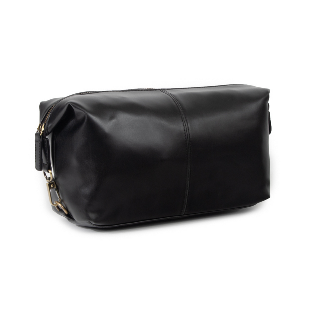 The Journeyman Dopp Kit Toiletry Bag in Black - The Well Appointed House