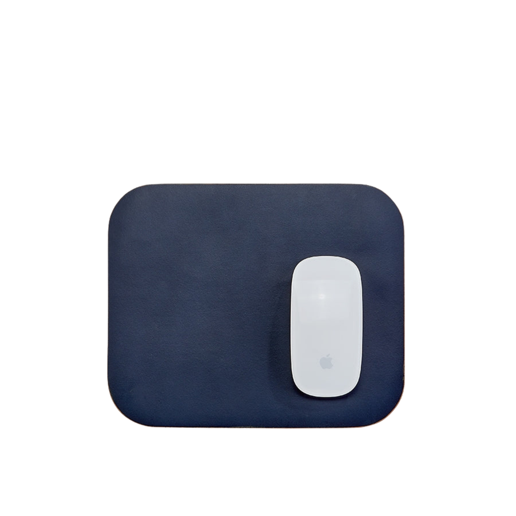 Personalize Italian Leather Double Sided Mouse Pad - The Well Appointed House