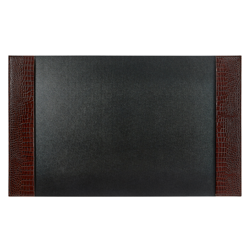 Embossed Croc Leather Large Blotter - The Well Appointed House