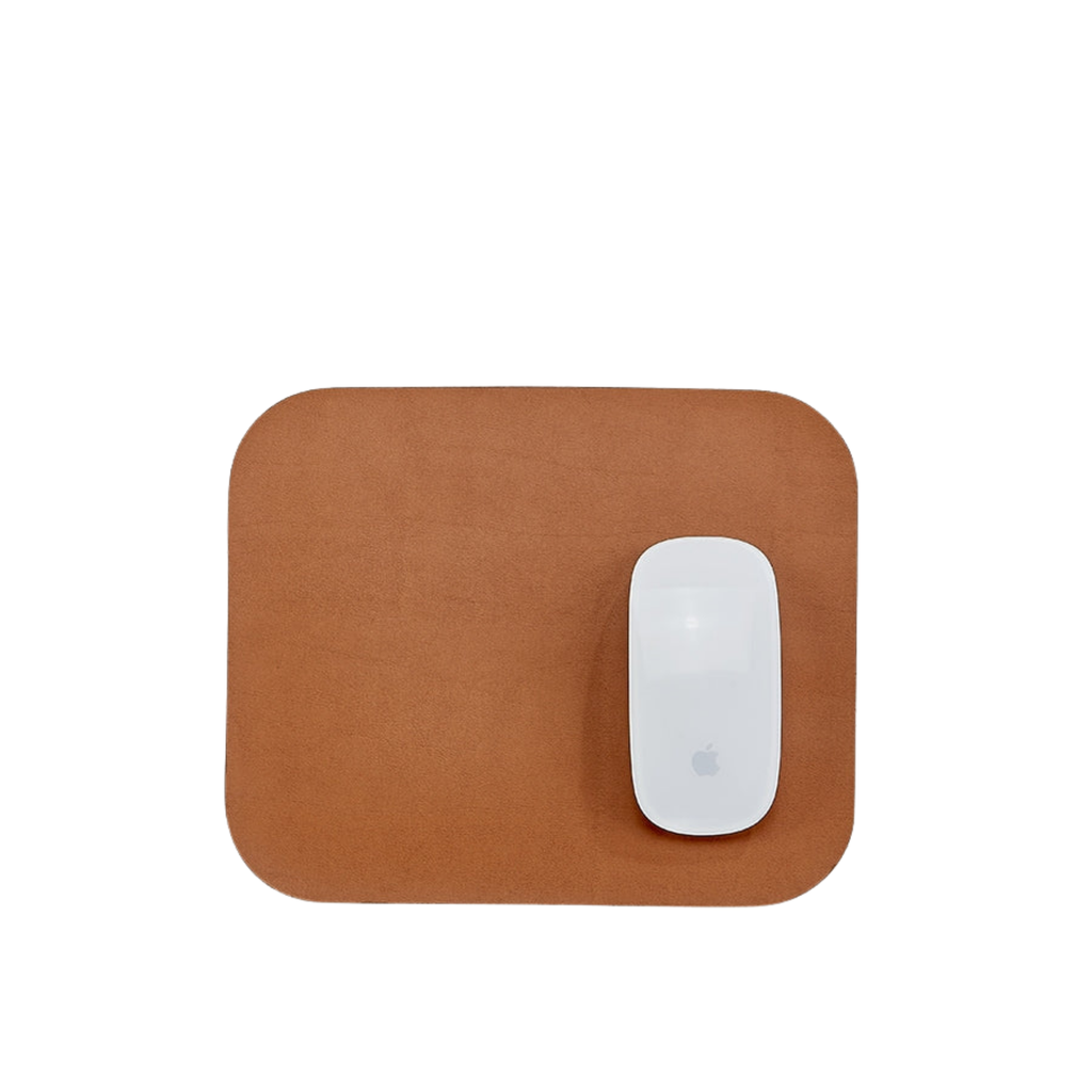 Personalize Italian Leather Double Sided Mouse Pad - The Well Appointed House