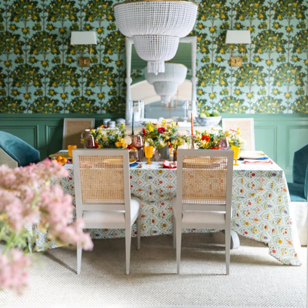 The Blooming Garden Tablecloth - The Well Appointed House