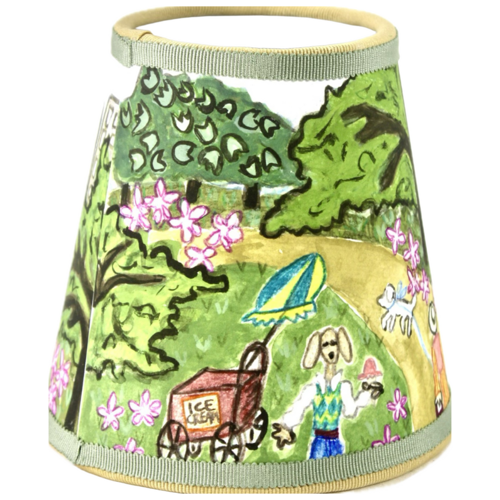 The 'Parc' Series Petite Lampshade - 'Central Park' - The Well Appointed House