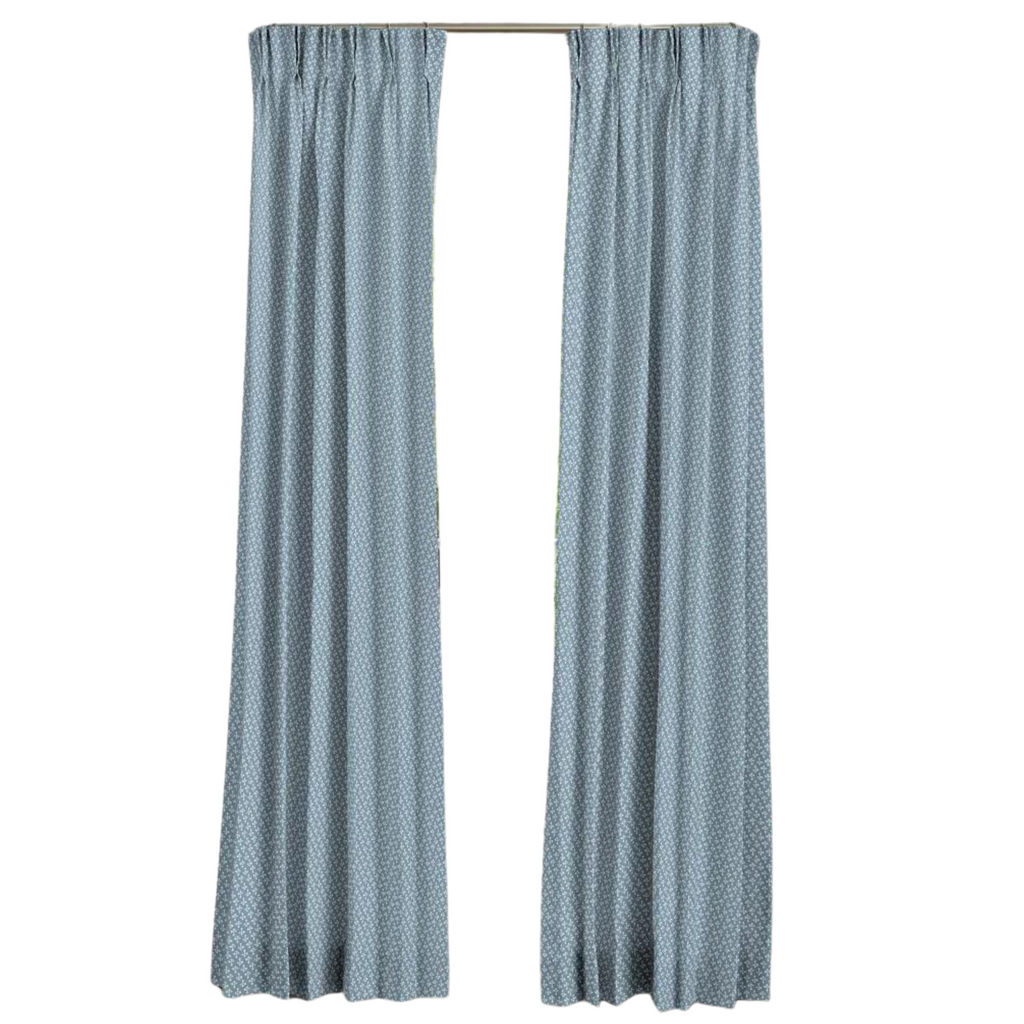 Aldara Harbor 3 Finger Pinch Pleat Custom Drapery Panel - The Well Appointed House