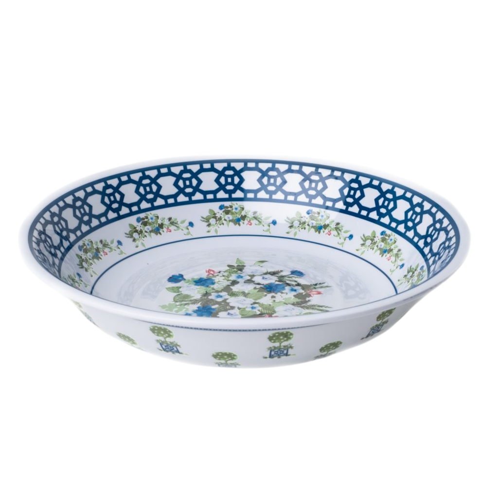 Trellis and Topiary Melamine Dinnerware Collection - The Well Appointed House