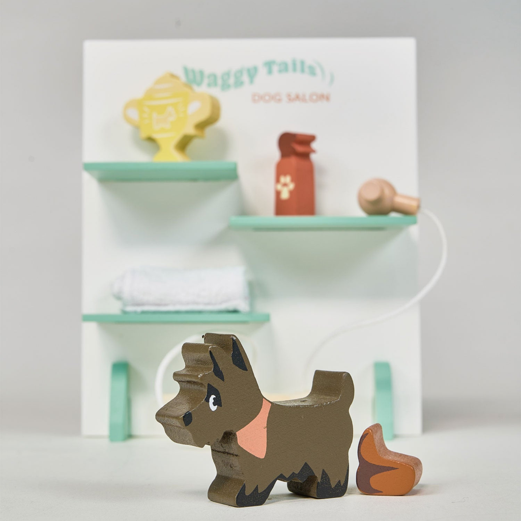 Waggy Tails Dog Salon Kids Toy - The Well Appointed House