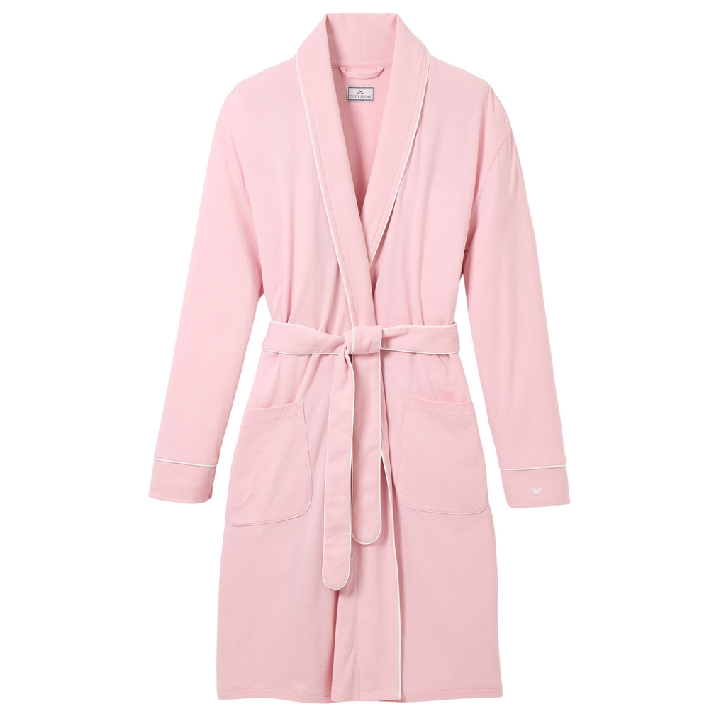 Women's Pima Robe in Pink - The Well Appointed House