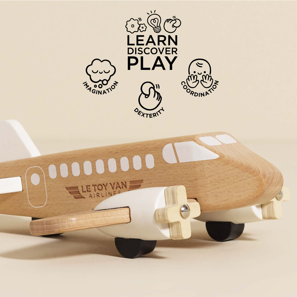 Wooden Toy Plane - The Well Appointed House