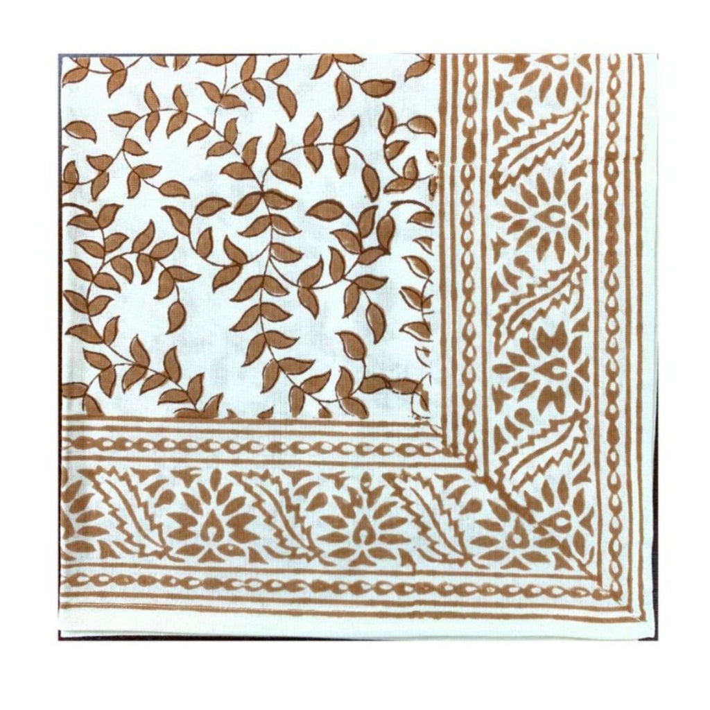 Woodland Leaves Napkin, Set of 4 - The Well Appointed House