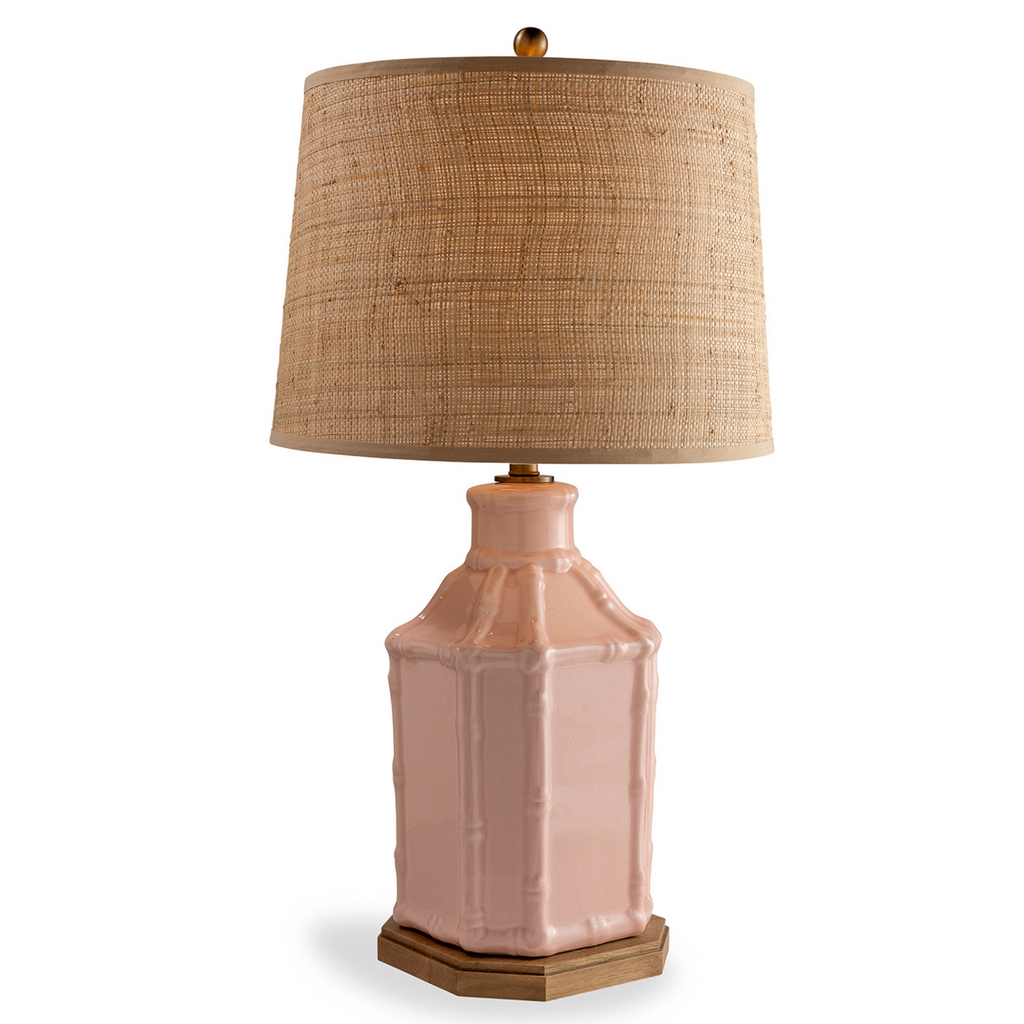 Amelia Pink Lamp - The Well Appointed House 