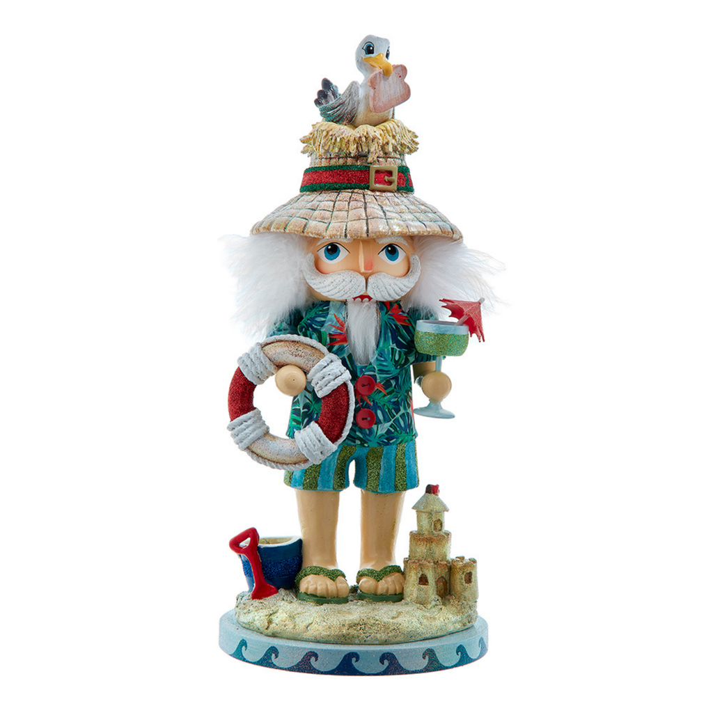 15" Hollywood Nutcrackers™ Beach Nutcracker - The Well Appointed House