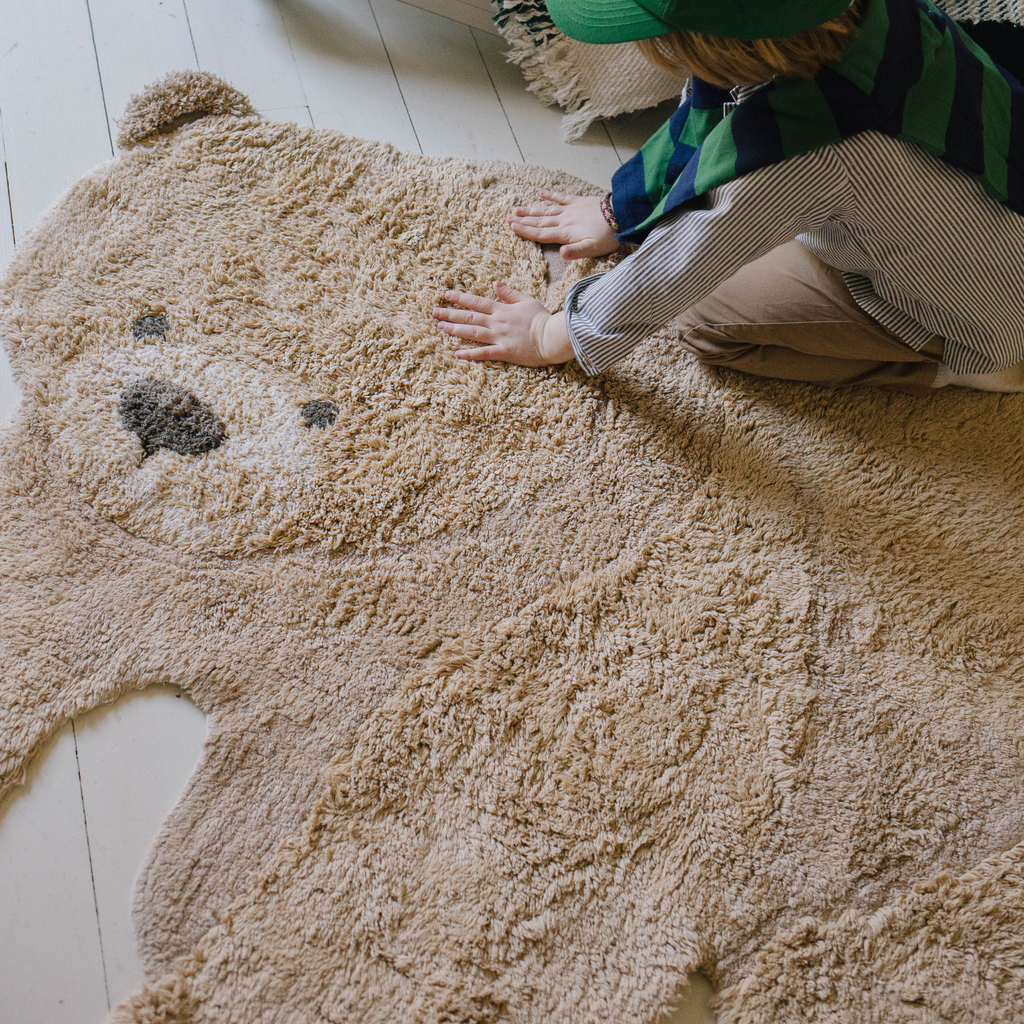 Washable Bear Rug - The Well Appointed House