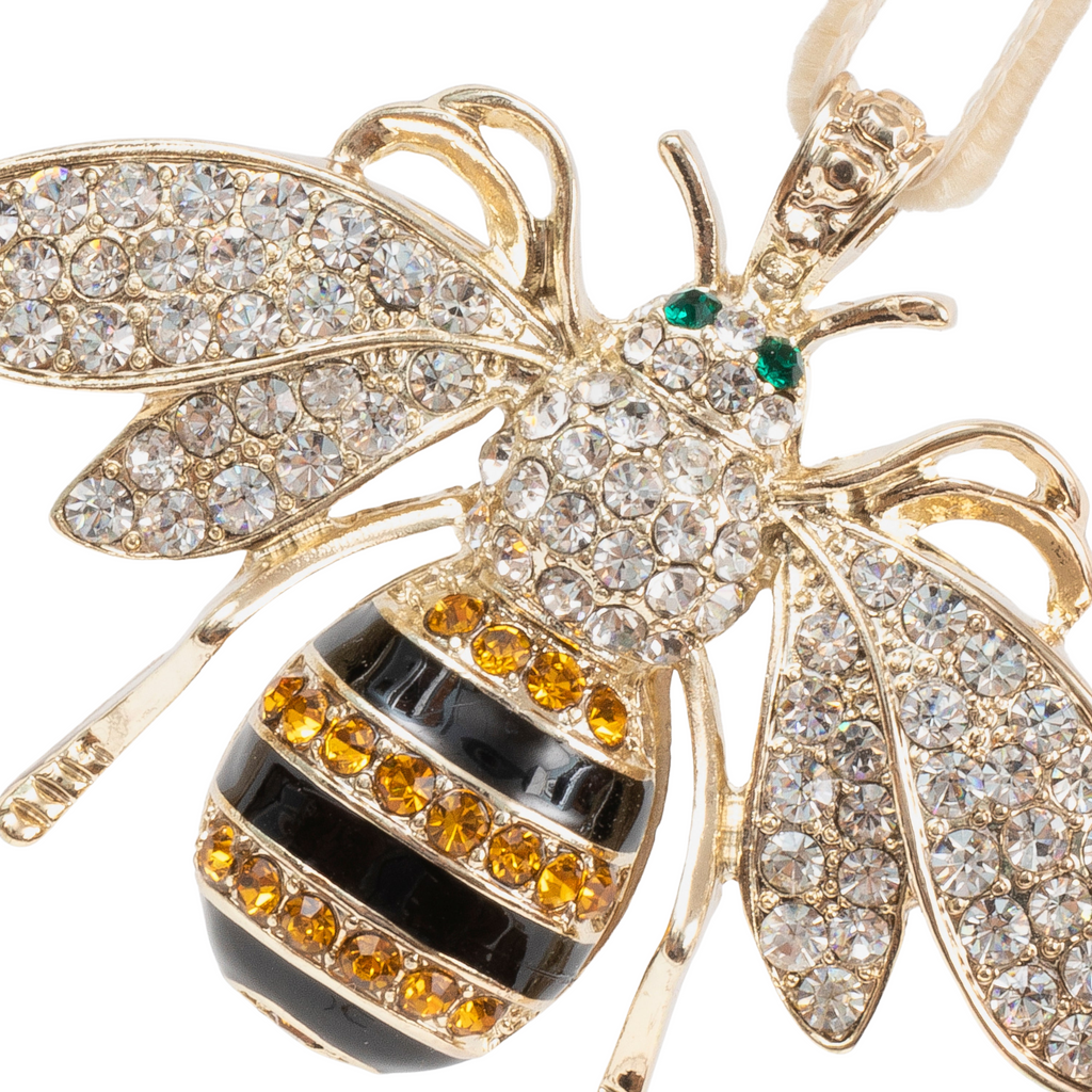 Stripey Bee Hanging Ornament - The Well Appointed House