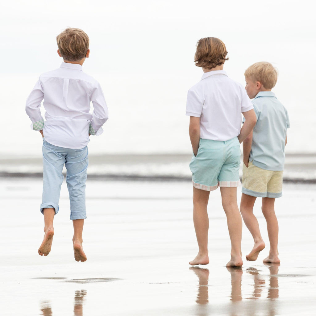 Bradford Trousers in Bailey's Bay Blue - The Well Appointed House