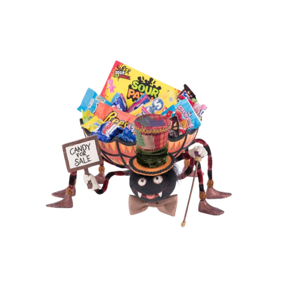 Broomstick Acres Spider Candy Dish - The Well Appointed House