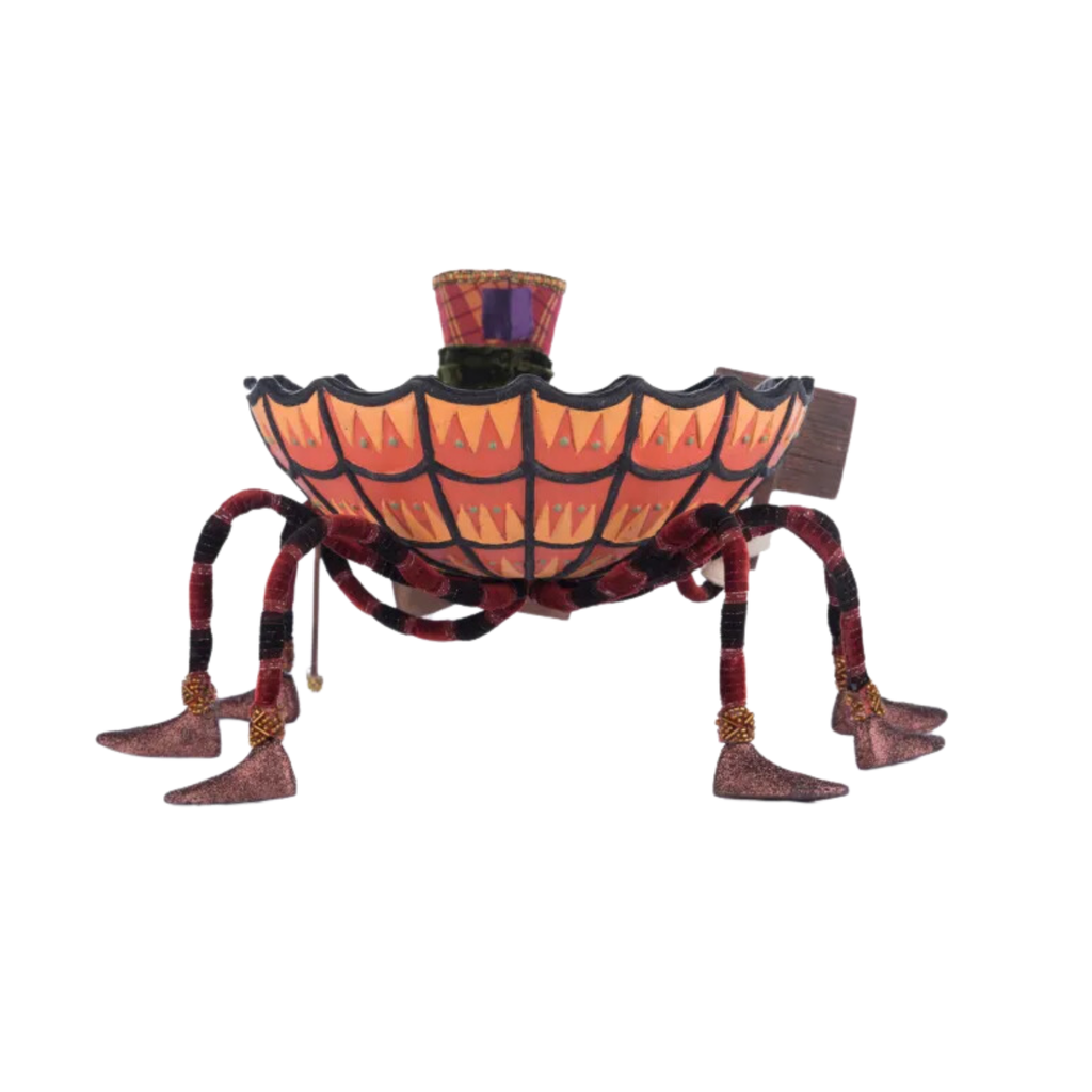 Broomstick Acres Spider Candy Dish - The Well Appointed House