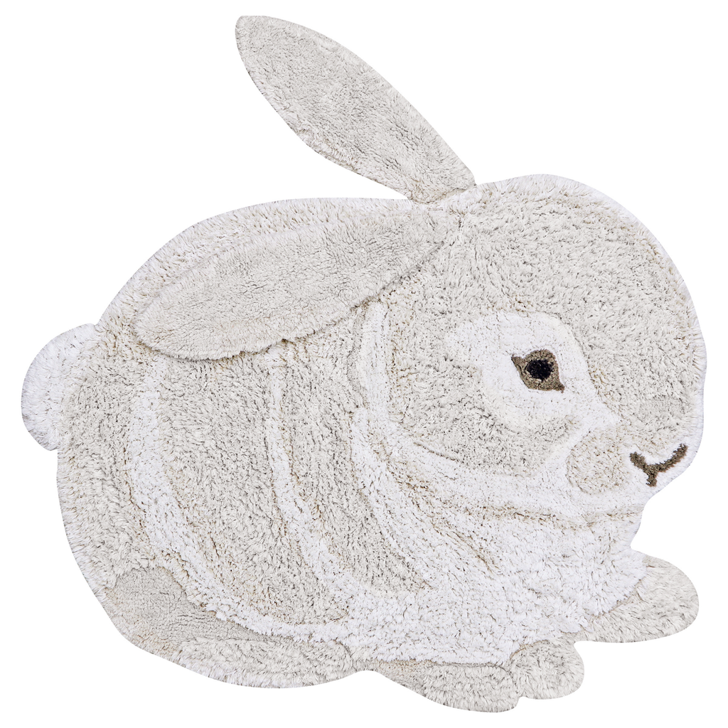 Washable Bunny Rug - The Well Appointed House