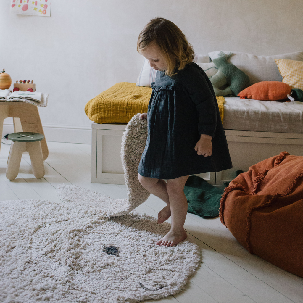 Washable Bunny Rug - The Well Appointed House