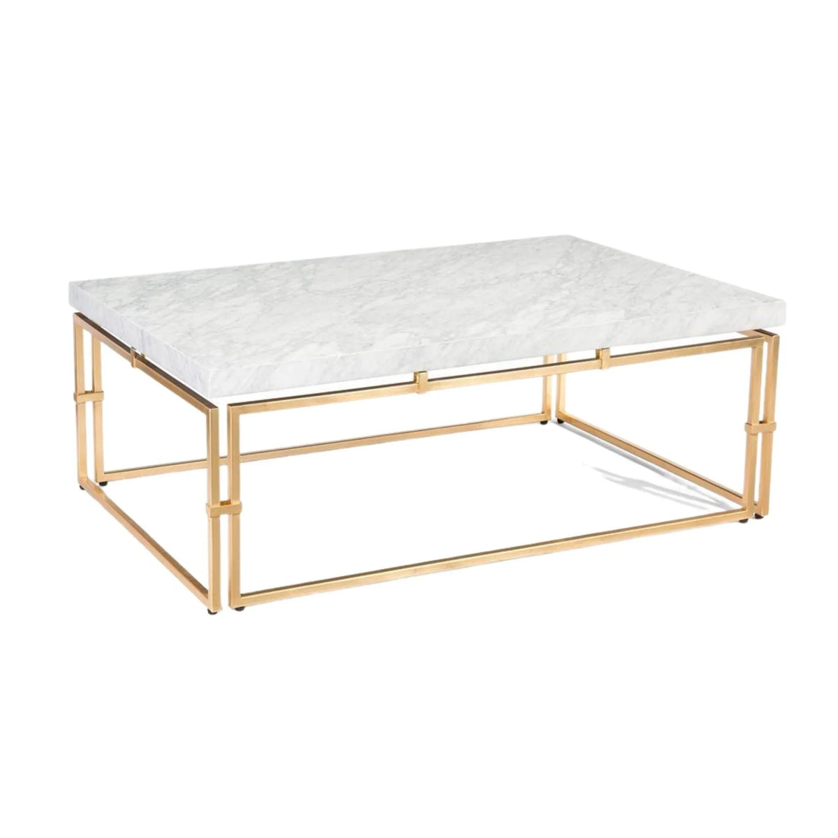 Carrara Marble Cocktail Table – The Well Appointed House